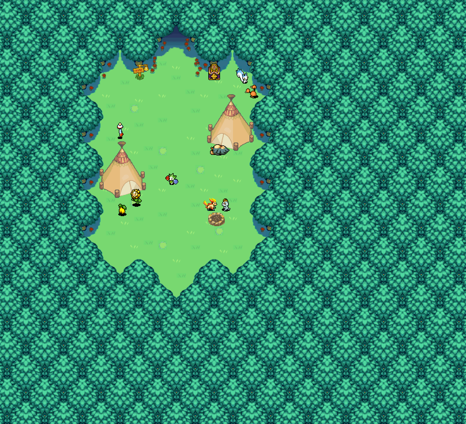 Full view of Forest Camp